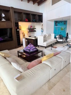 Modern Dark Wood Coffee Table with Storage Shelf