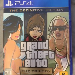 Grand Theft Auto The Trilogy PS4 for Sale in South Daytona, FL - OfferUp