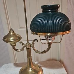 Antique Brass Student Lamp