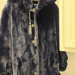 Grosvenor Canadian Sheared Beaver Coat With Hood