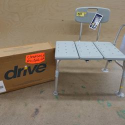Drive Medical Shower Chair / Bench with Backrest