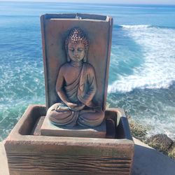 Buddha Fountain Concrete Statue 