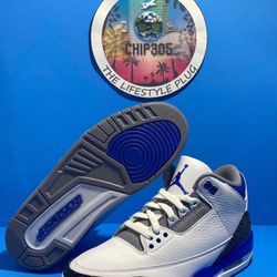 Jordan Retro 3 (Racer Blue) Sold Out ‼️