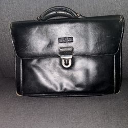 Kenneth Cole Leather Briefcase - Normal Wear 
