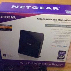 Netgear Ac1600 Cable Modem Router