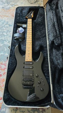 Vintage 1989 Yamaha RGX612MA with built in preamp "Super Strat" model.