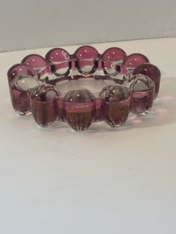 MCM bubble glass ashtray