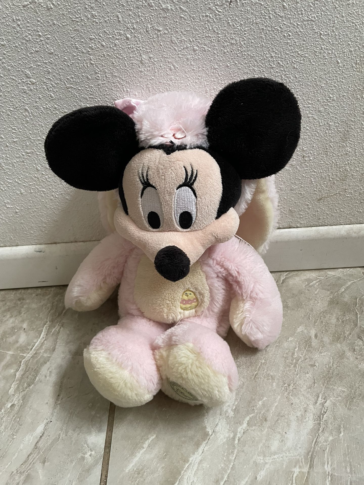 Disney Minnie Mouse Easter Bunny Plush