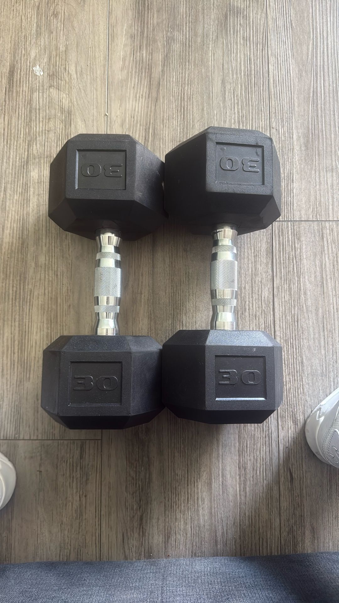 30 Lbs Dumbells 