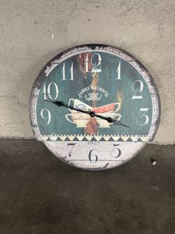 Large Wall Clock 23 Inch