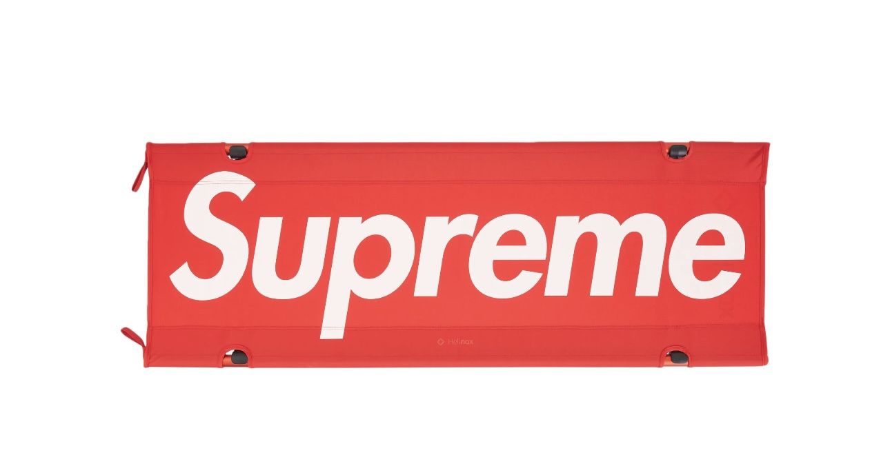 Supreme Helinox Bench One Red Brand New Sports & Outdoors