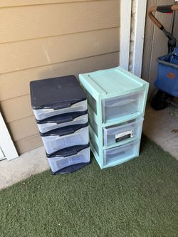 Plastic Storage Drawers