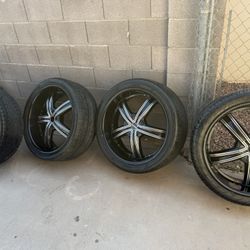 Dodge/ Ford Universal Rims And Tires 