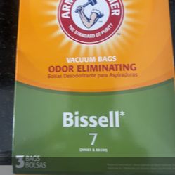 Bristle, vacuum bags, size 7