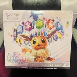 Prismatic Evolutions Elite Trainer Box
