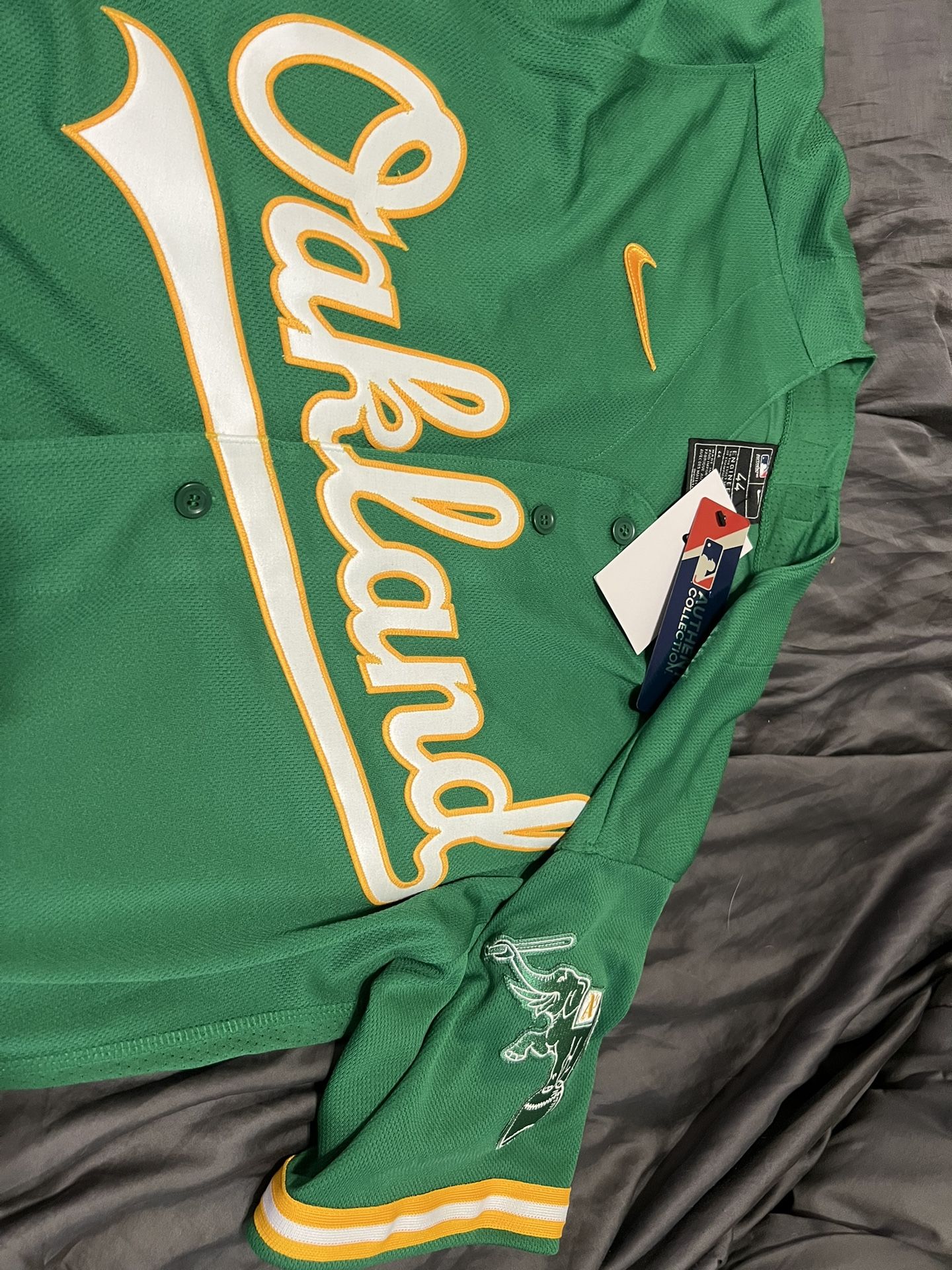 Stitched Authentic Oakland A’s Jersey