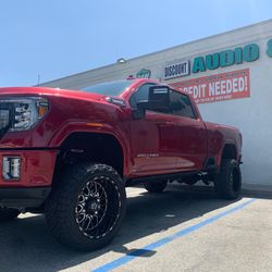 LIFT KIT, RIMS AND TIRES