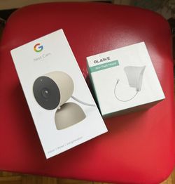 Indoor GoogleNest Security Camera With Mount