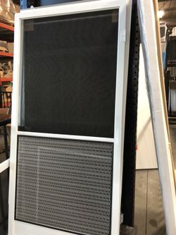 Hinged screen door (36”x80” or 32”x80”)