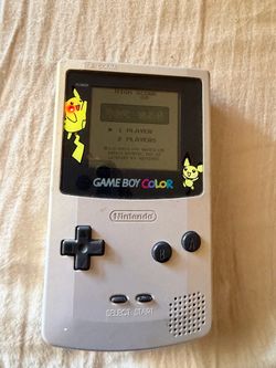 Gameboy color pokemon edition