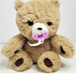 Little Live Pets BEAR Cozy Dozy CUBBLES Interactive Teddy Plush With Pacifier