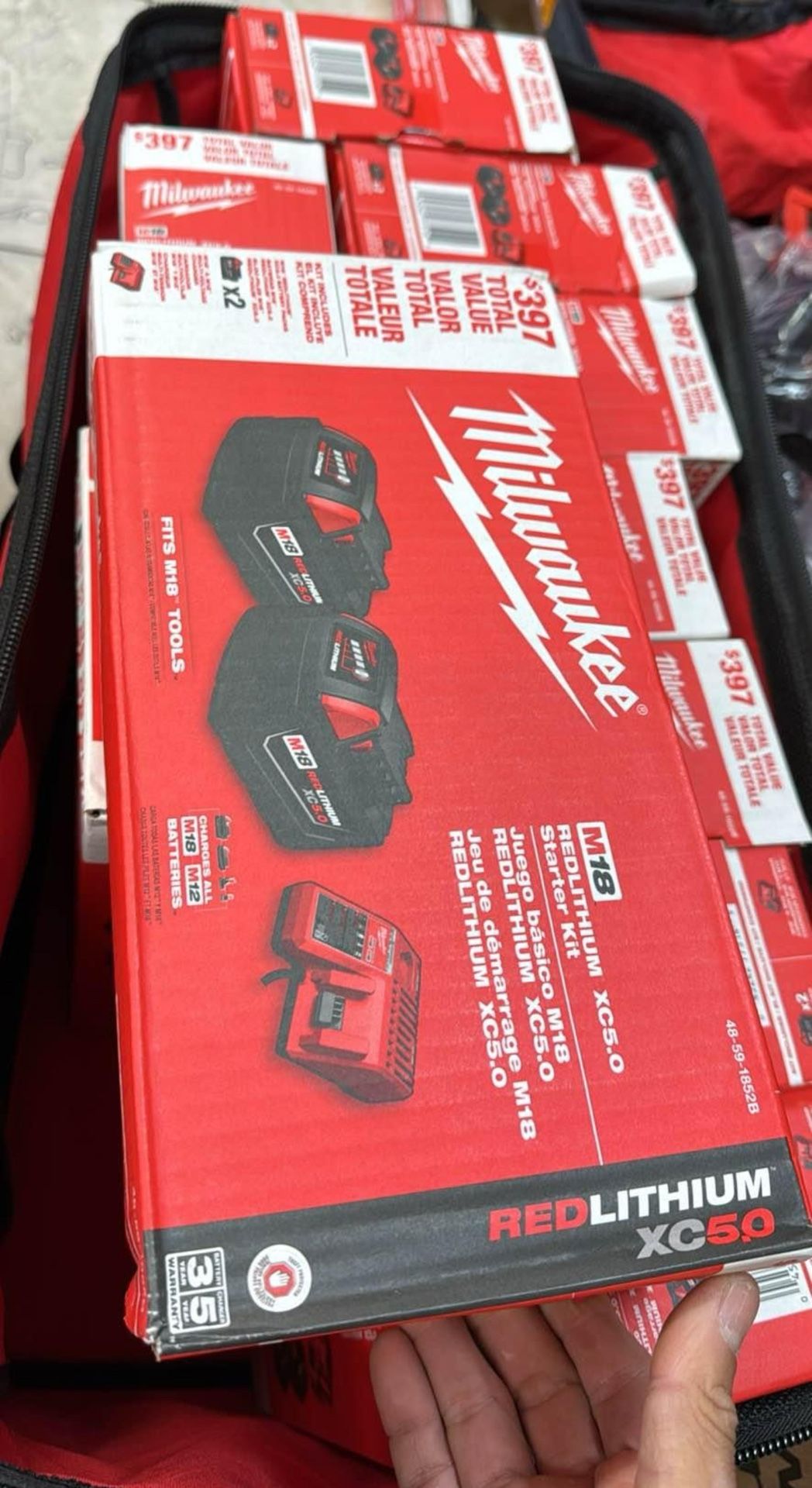 Milwaukee M18 5.0ah And Charger 