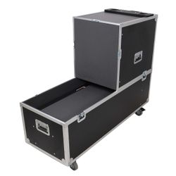 ProX XS-EVOLVE70X2W Flight Case for 2x Evolve 70 Compact Array Speakers - Columns and Subwoofers