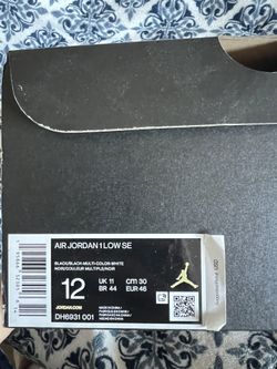 ‼️Air Jordan 1 Low Diamond White (FOR SALE)