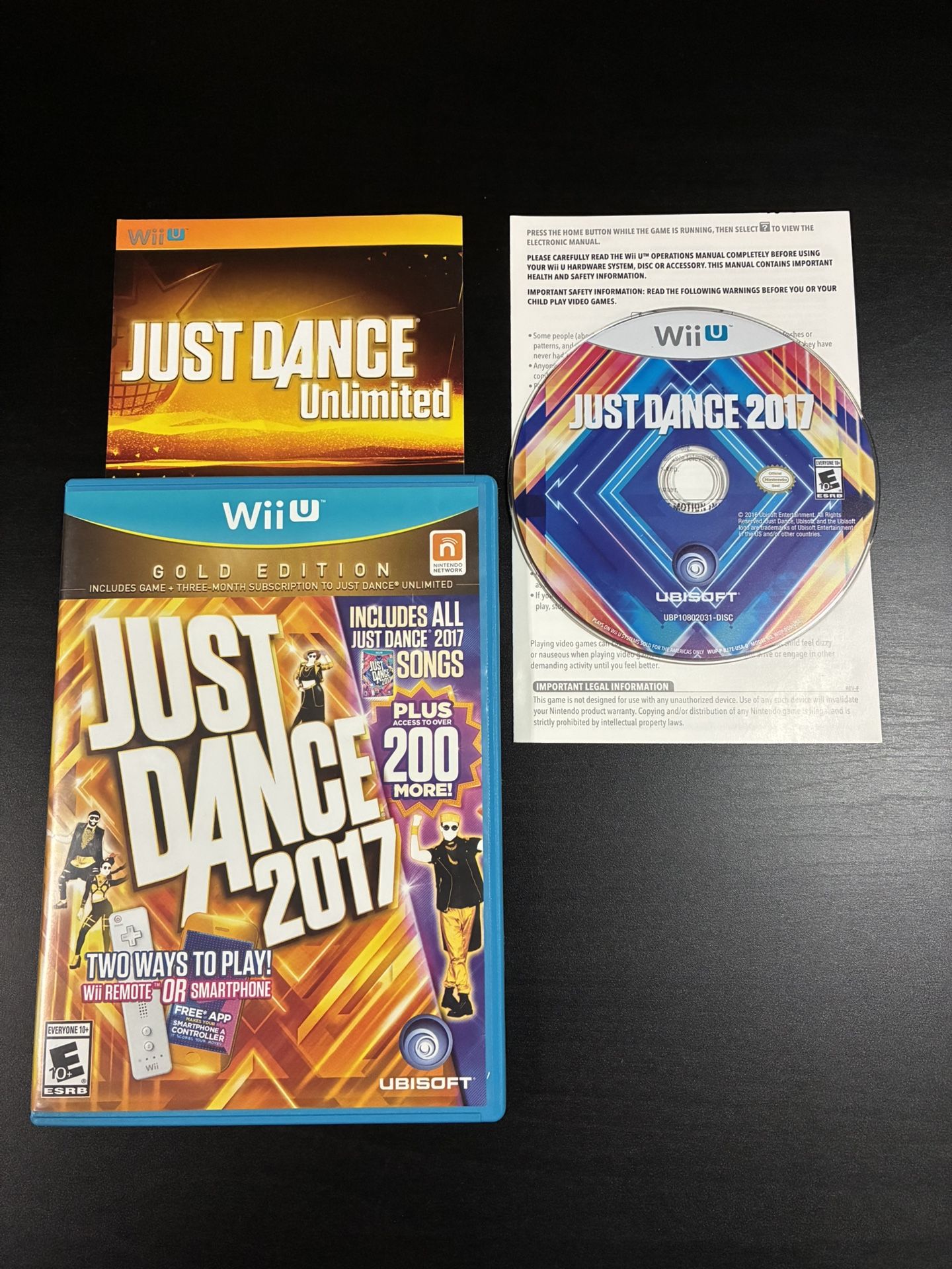 Just Dance 2017 Gold Edition for Nintendo Wii U