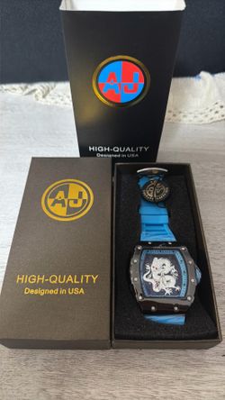 Men’s watch blue dragon