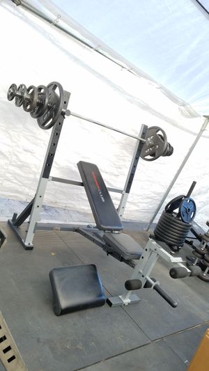 New And Used Bench Press With Weights For Sale In Tustin Ca Offerup
