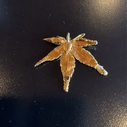 Cannabis  Leaf Necklace  Charm