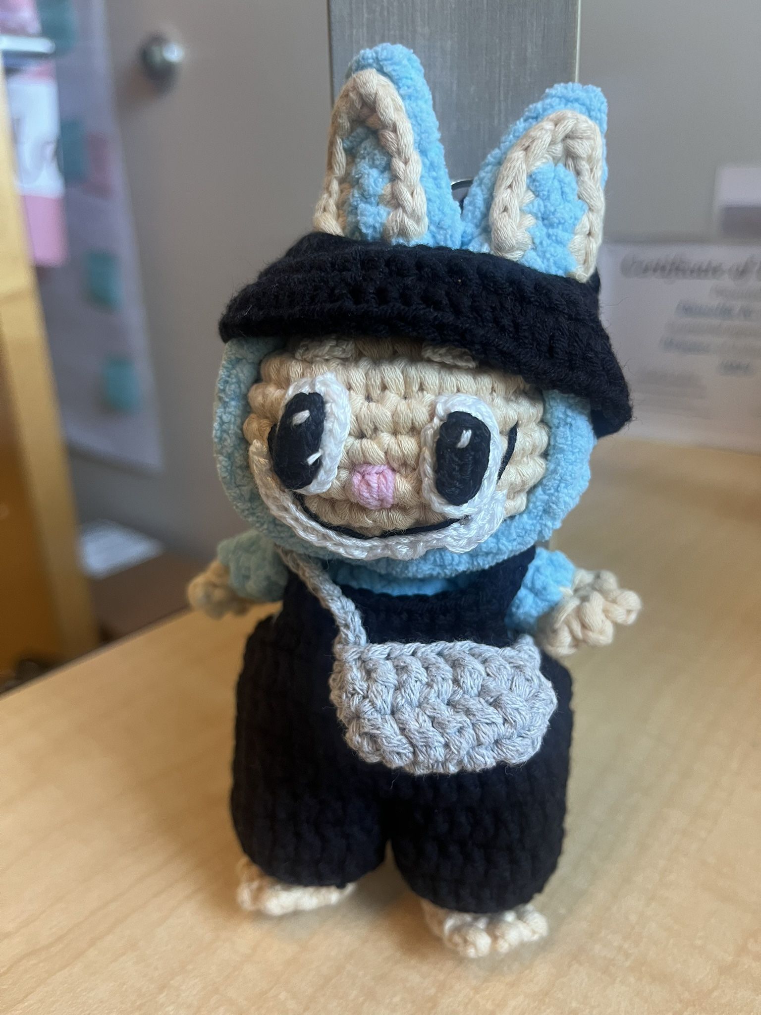 Knitted doll