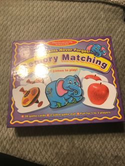 Kid memory game