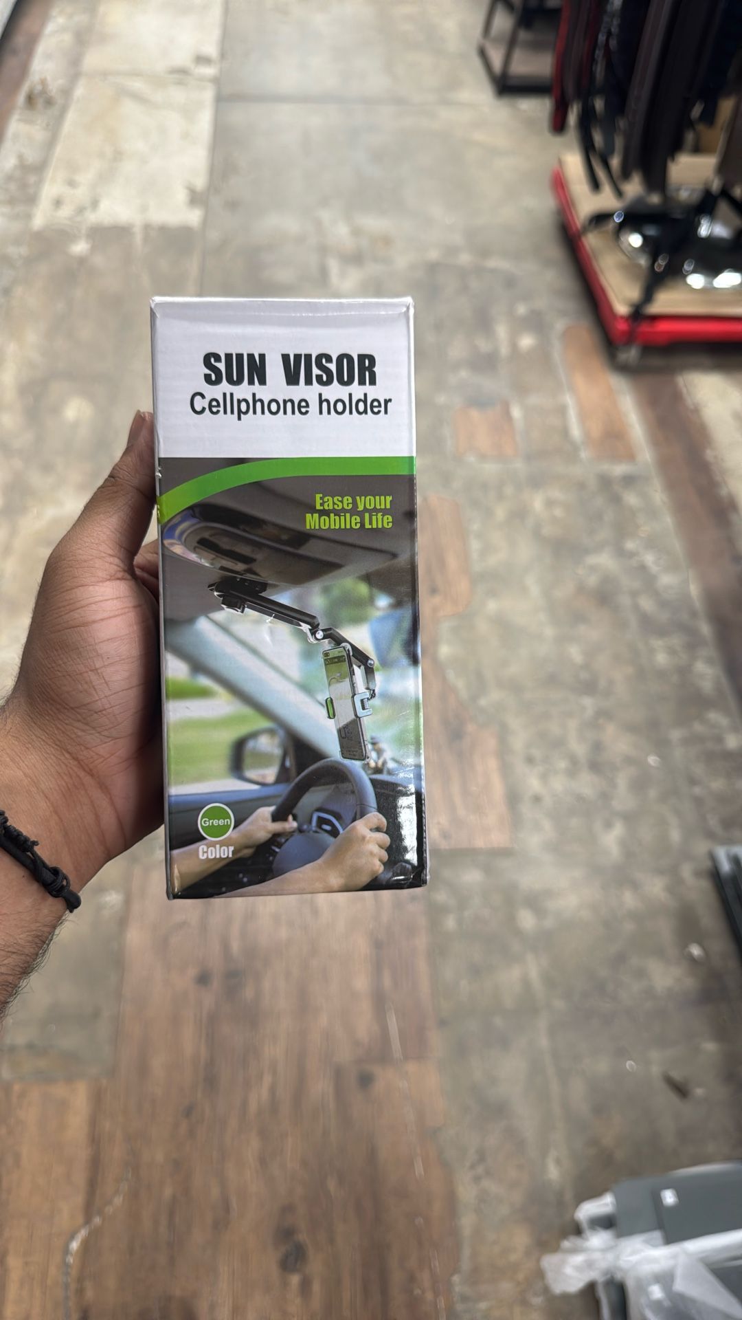 Sun Visor Cellphone Holder 