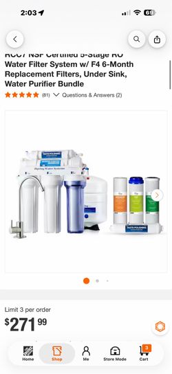 iSpring RO system