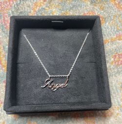 Sterling silver Angel necklace