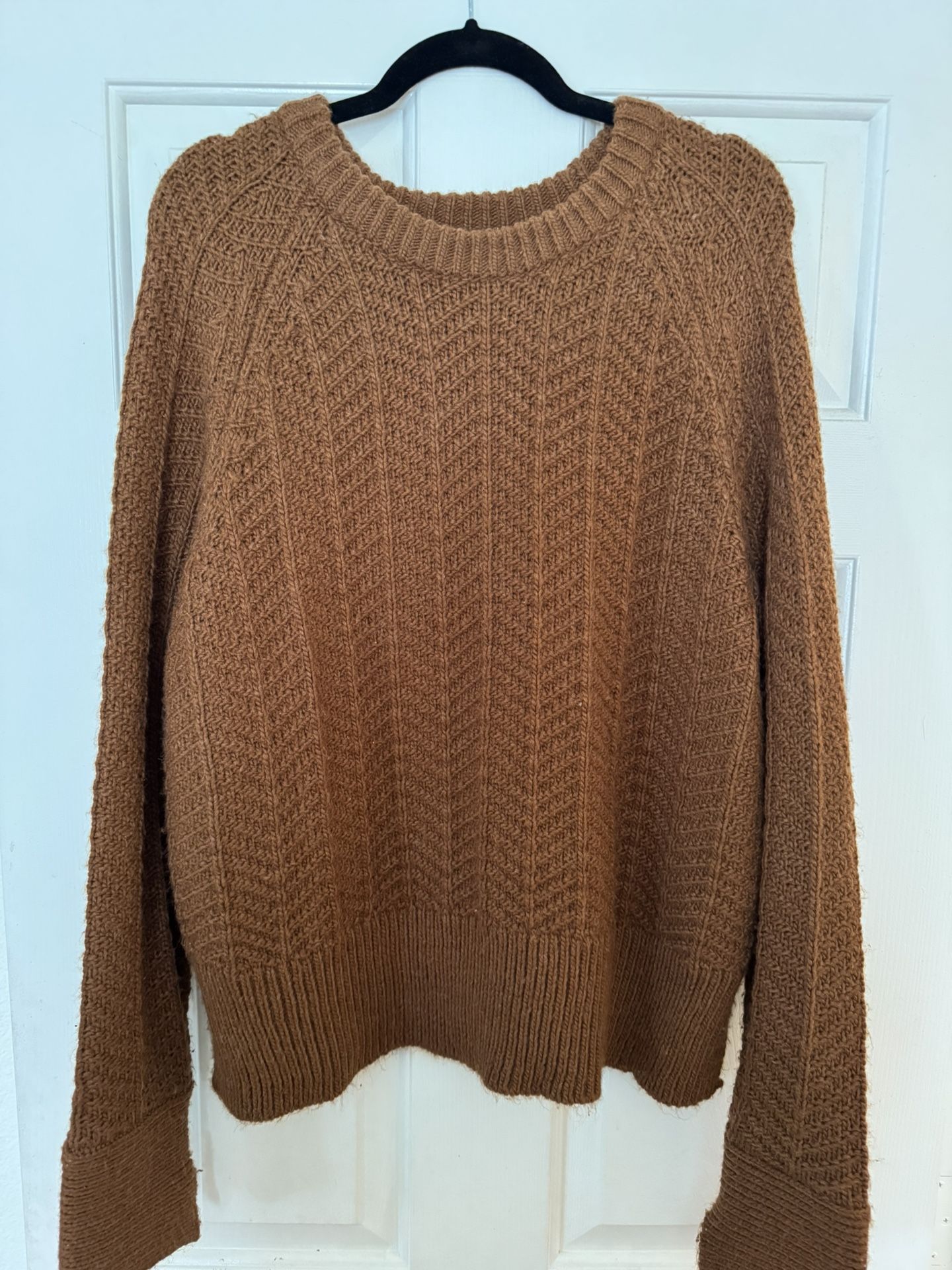 Thick Camel Brown sweater