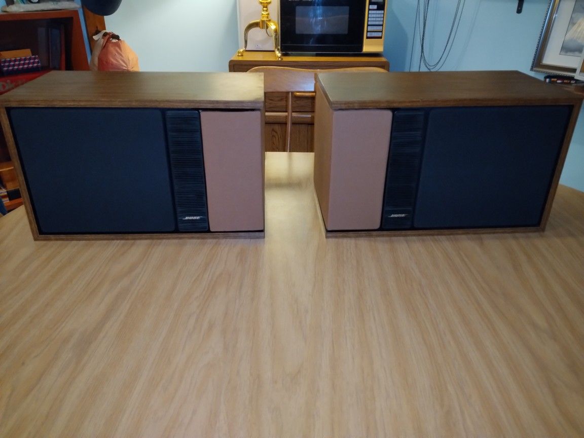 BOSE 301 SERIES 2 VINTAGE 1977-79 BOOKSHELF STEREO SPEAKERS