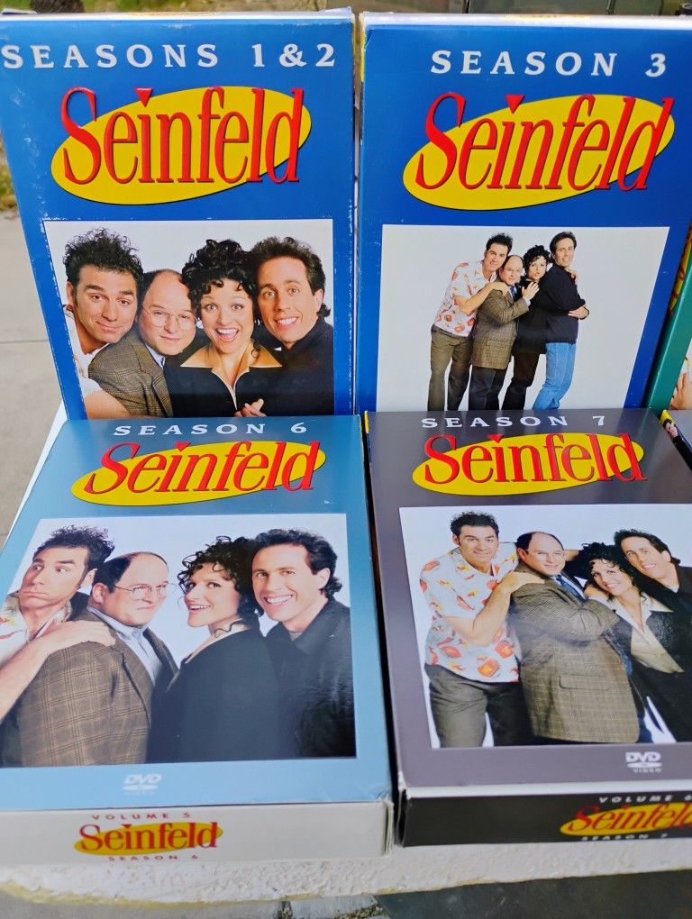Seinfeld DVDs Seasons 1 To 9