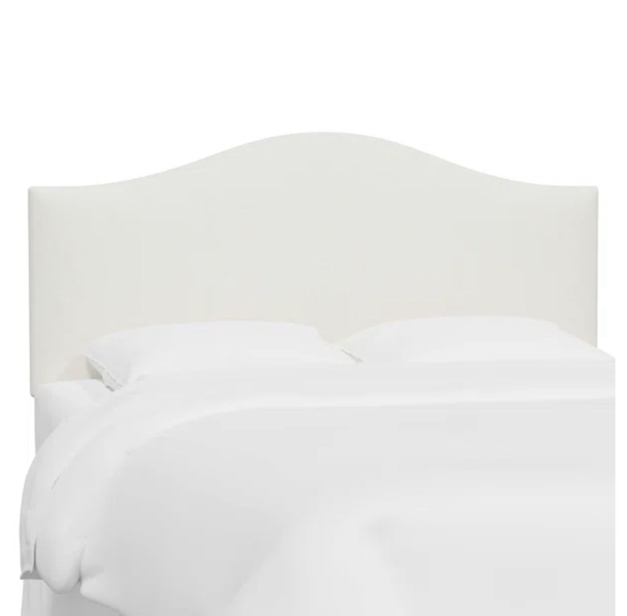 Queen Headboard Linen NIB NEVER ASSEMBLED NEVER USED