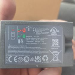 Ring Camera Batteries