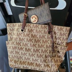 Michael Kors Purse And Wallet