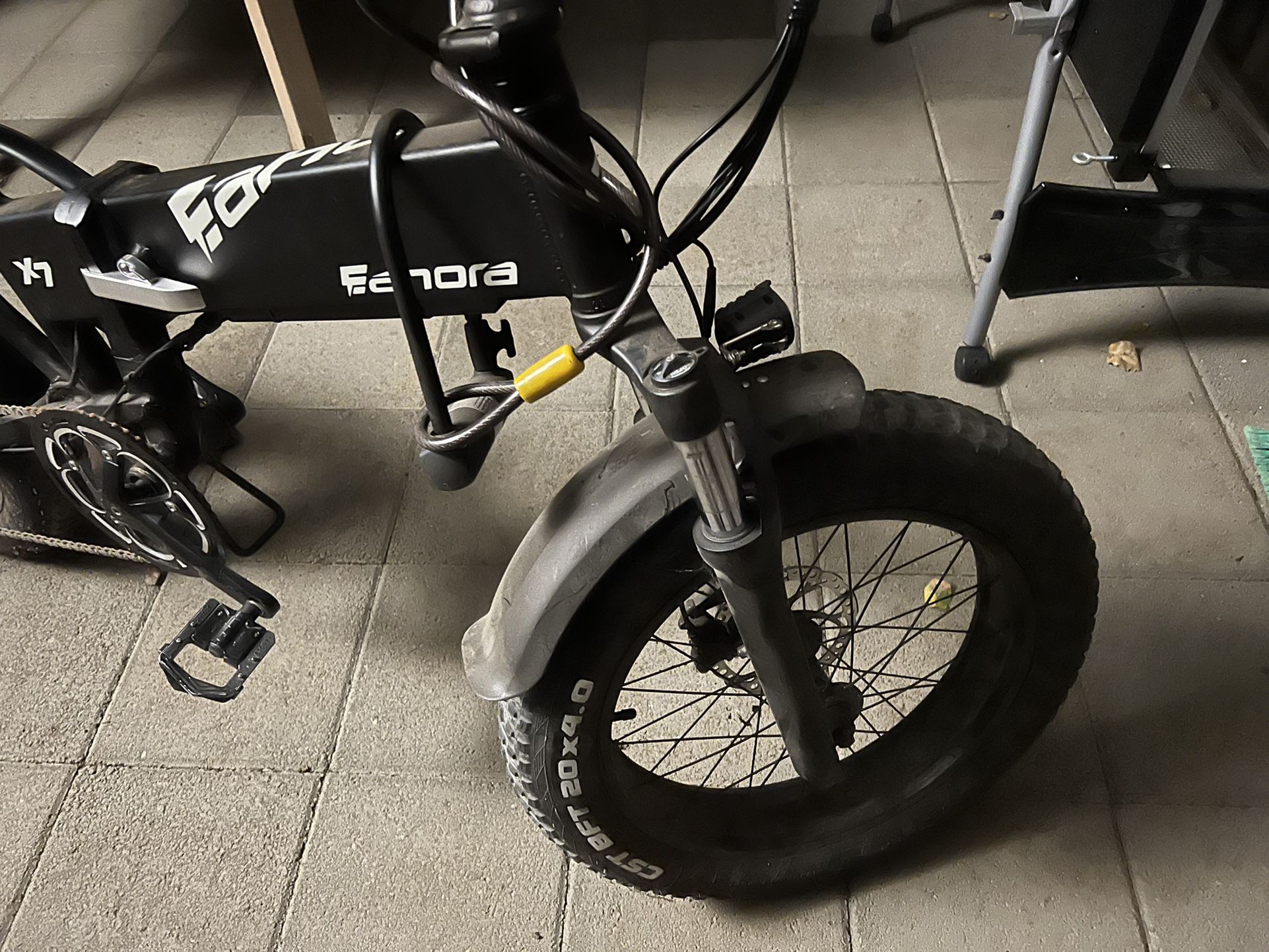 Folding Fat Tire E-bike Eahora X7 Plus