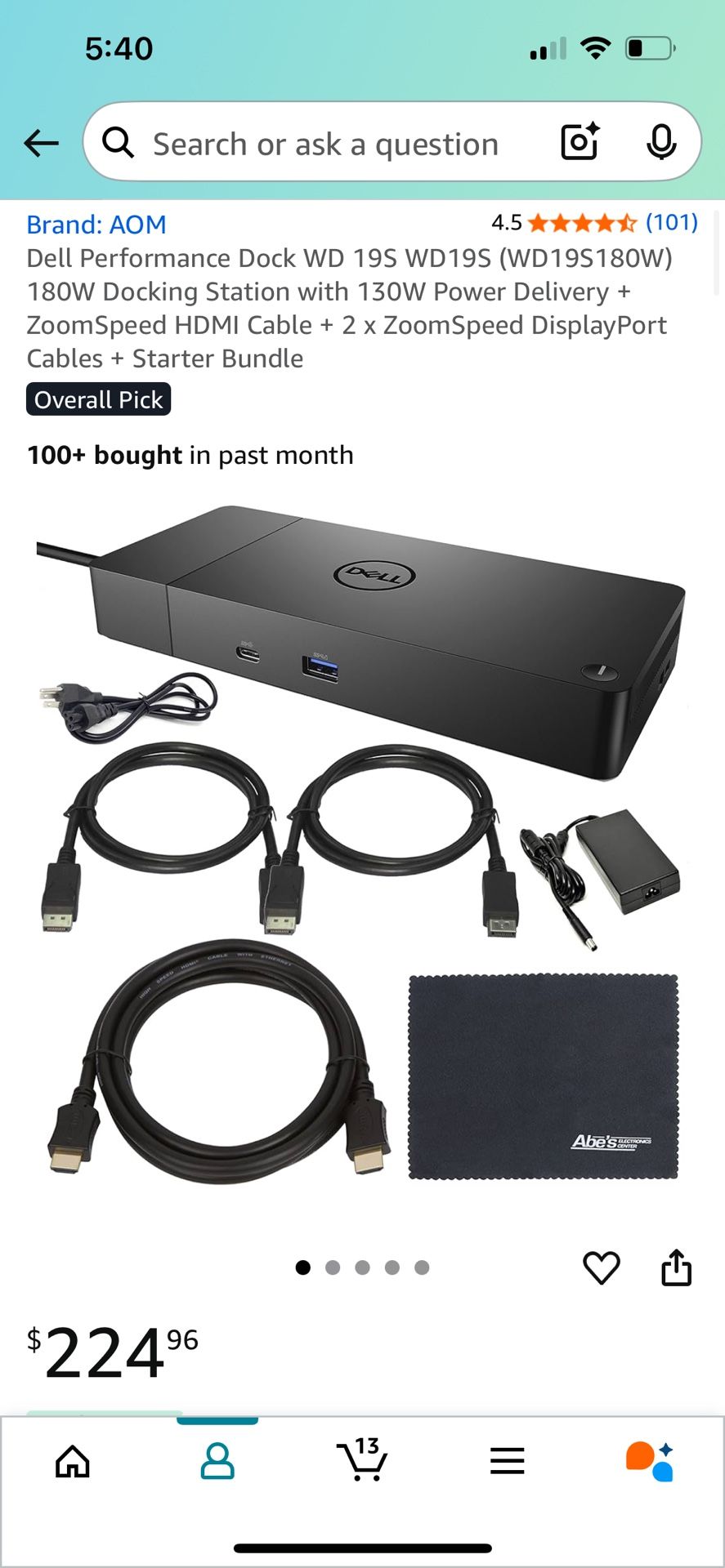 Dell Docking Station Unopened NEW