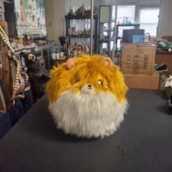 Pre-owned 7" Mini Squishable Pomeranian Plush - Excellent Condition