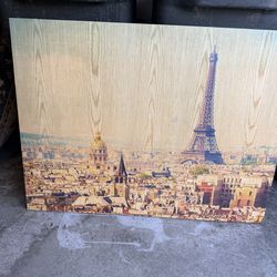 Awesome Premium Quality TrueBois 40x30” Hanging Wall Artwork In Excellent Shape!