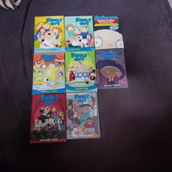 Family Guy Volume 1-5,7,12 + The Stewie Griffin Untold Story 