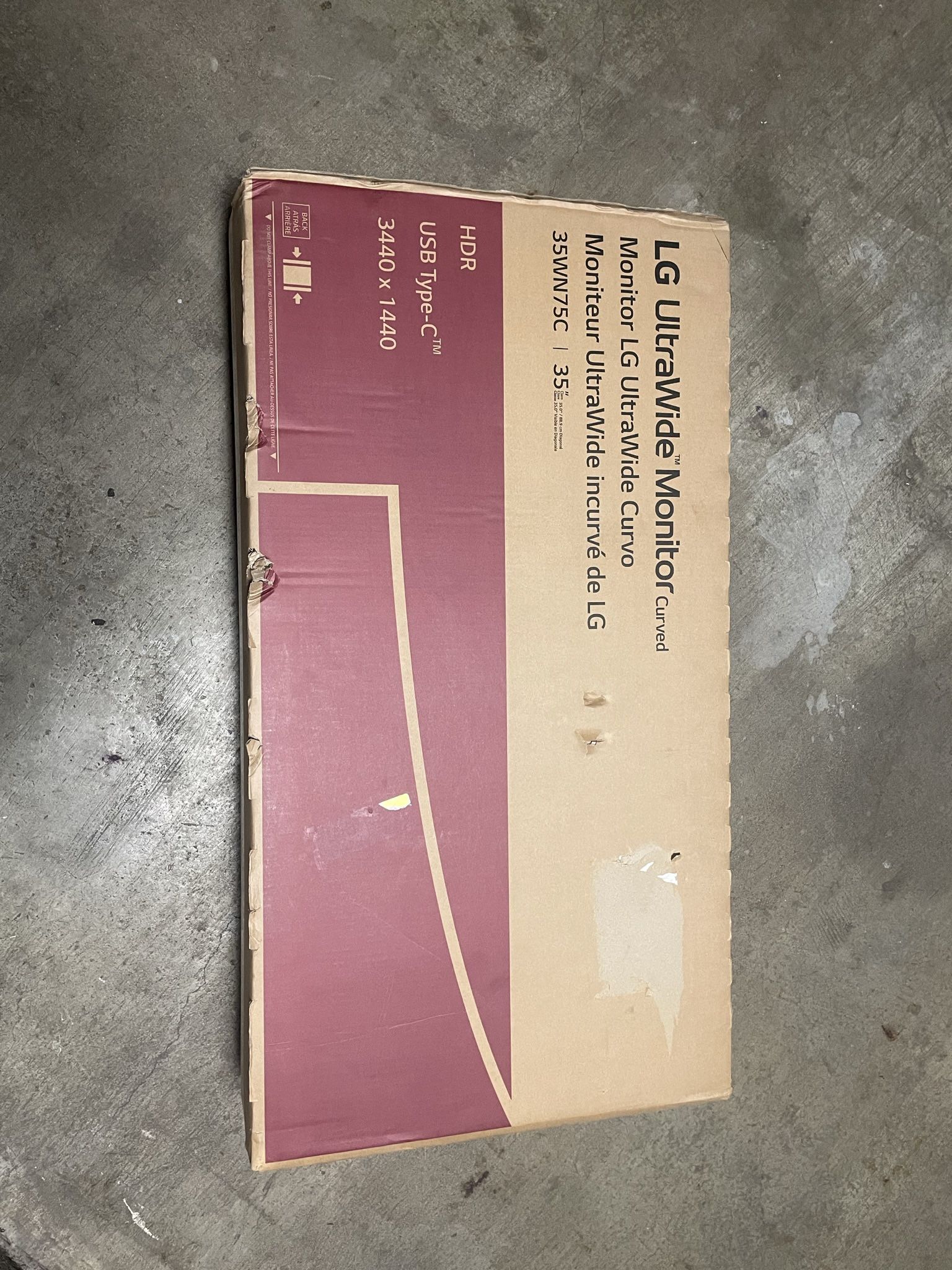 LG Ultra Wide Monitor 35WN75C