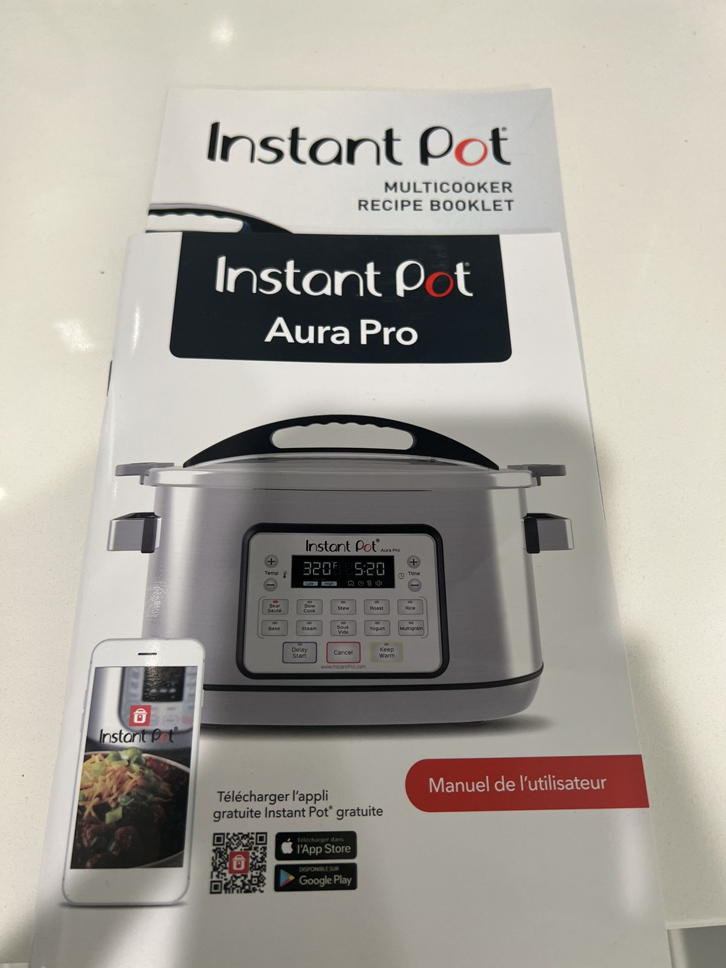 Instant Pot Aura Pro, 8 qt.